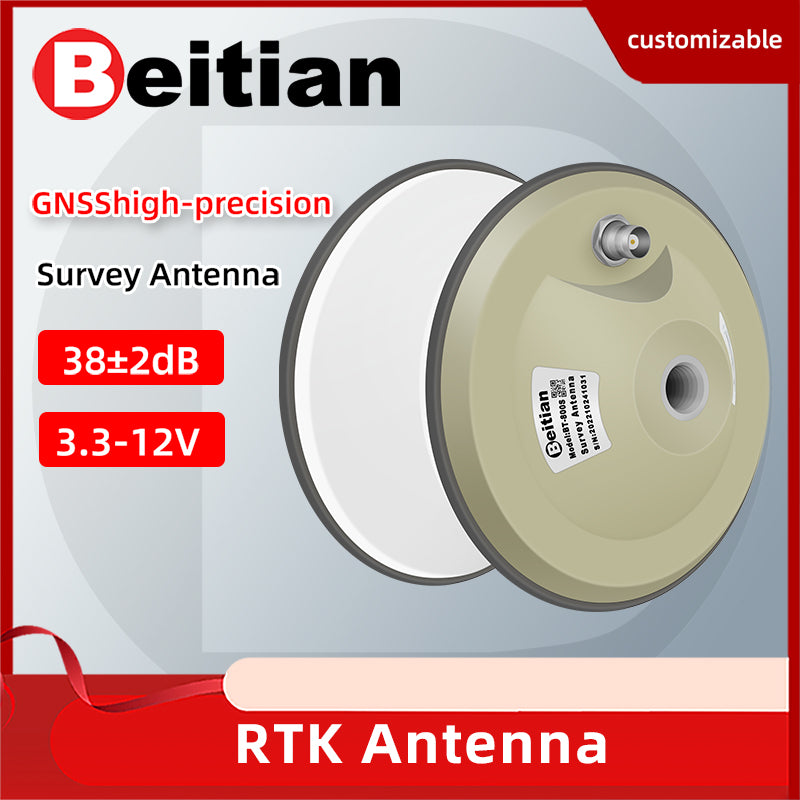 Beitian RTK mushroom head antenna GNSS four-star full-frequency Beidou GPS high-precision driving test BT-800S Beitian RTK mushroom head antenna GNSS four-star full-frequency Beidou GPS high-precision driving test BT-800S